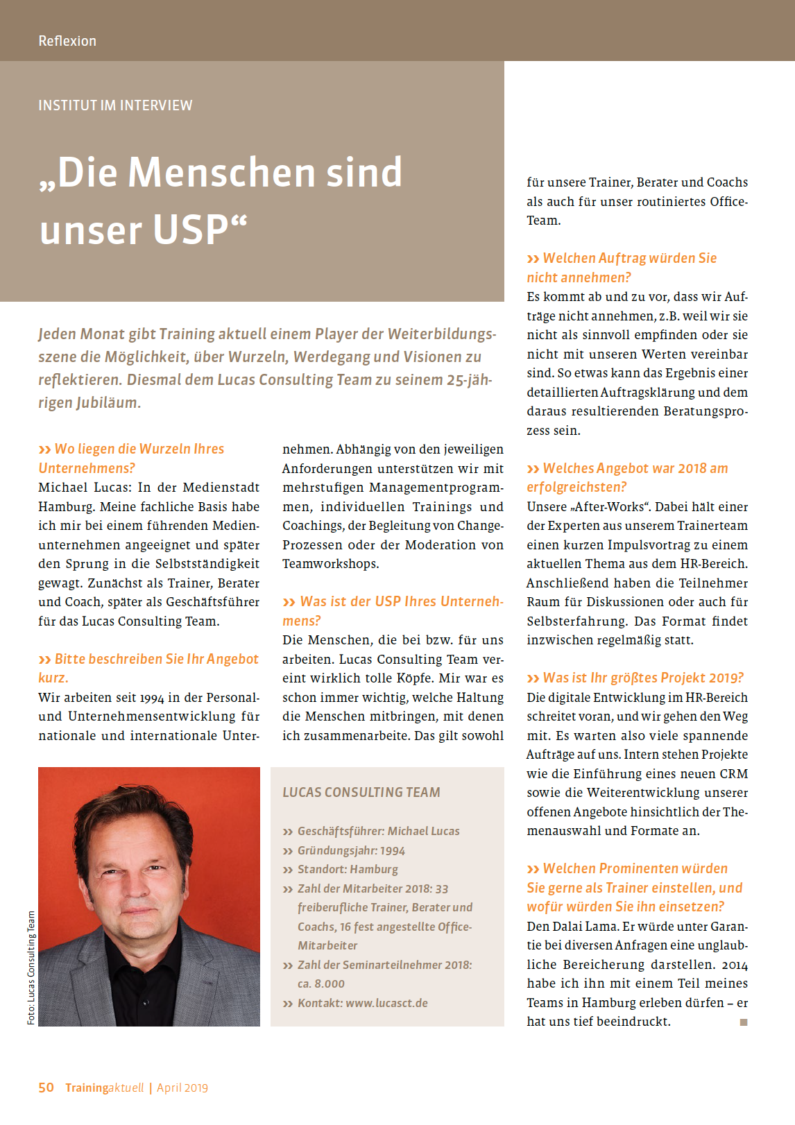 Website-artikel-menschen-sind-unser-usp-reflexion