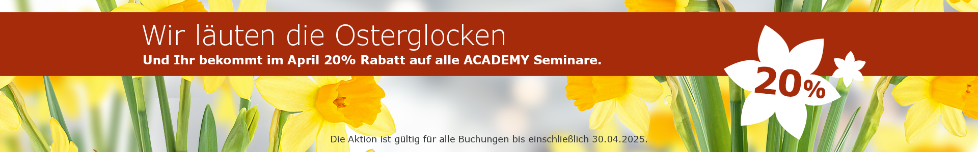 LUCAS ACADEMY SEMINARE Osteraktion 2025