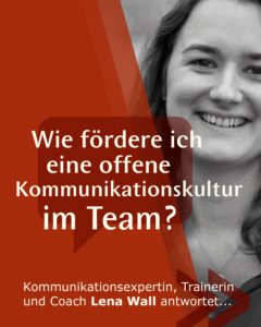 Ein Team kommuniziert wertschätzend miteinander