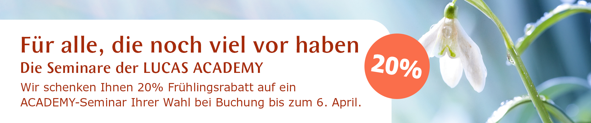 LUCAS ACADEMY Osteraktion 2026 LUCAS ACADEMY Osteraktion 2026